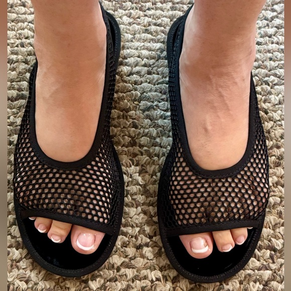 Salvatore Ferragamo Black Woven Slingback Sandal. Size 8.5 New in Box - Picture 11 of 13